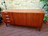 Vintažinė mid century tikmedžio komoda/indauja - nuotraukos Nr. 34