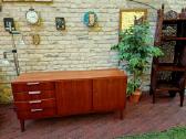 Vintažinė mid century tikmedžio komoda/indauja - nuotraukos Nr. 35