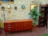 Vintažinė mid century tikmedžio komoda/indauja - nuotraukos Nr. 37
