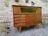 Vintažinė mid century tikmedžio indauja - nuotraukos Nr. 4