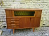 Vintažinė mid century tikmedžio indauja - nuotraukos Nr. 5