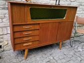 Vintažinė mid century tikmedžio indauja - nuotraukos Nr. 31