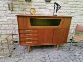 Vintažinė mid century tikmedžio indauja - nuotraukos Nr. 33