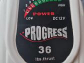 Valties variklis progress 36lbs