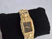 Parduodu Vintage Seiko 14k 583 Gold Nugget watch.