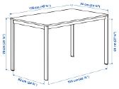 Ikea stalas Vihals - nuotraukos Nr. 2