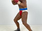 Mike Tyson statula ant medinio postamento - nuotraukos Nr. 5
