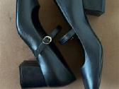 Stuart Weitzman juodi odiniai Mary Jane kulniuka - nuotraukos Nr. 2