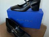 Stuart Weitzman juodi odiniai Mary Jane kulniuka - nuotraukos Nr. 3