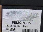 Nauji Kazar juodi lakuotos odos stiletai 39 dydis - nuotraukos Nr. 4