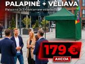 Prekybinė palapinė su reklamine vėliava! Akcija ! - nuotraukos Nr. 2