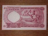 Nigerijos 1 £ banknotas - nuotraukos Nr. 2