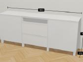 Ikea Besta TV spintelė - nuotraukos Nr. 6