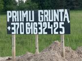 Priima gruntą