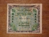 Vokietijos 50 pfenigu banknotas