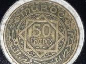 Marokas 50 frankų 1952 - nuotraukos Nr. 2