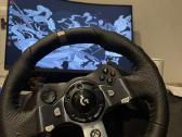 Logitech G920 vairas + pedalai Xbox/pc