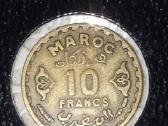 Marokas 10 frankų 1952 - nuotraukos Nr. 2