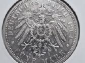 Sidabrinė Vokietijos imperijos 5 Mark 1904 D - nuotraukos Nr. 2