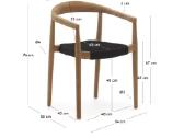 2 kėdės Kave Home “ydalia - nuotraukos Nr. 7