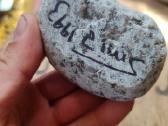 Rankų darbo metalinė statulėlė ant akmens - nuotraukos Nr. 5
