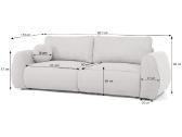 Minkšta sofa–lova / mini minkštas kampas “corneo - nuotraukos Nr. 8