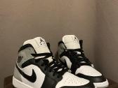 Nike Air Jordan 1 Mid Smoke Light Grey - nuotraukos Nr. 2
