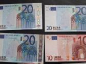 Euro banknotai nominalai 5-10-20 2002m - nuotraukos Nr. 3