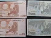 Euro banknotai nominalai 5-10-20 2002m - nuotraukos Nr. 6