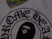 Bape & Chrome Heart T-shirt - nuotraukos Nr. 2