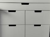Ikea 8 stalčių komoda Nordli