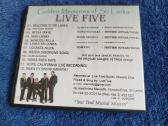Live Five naujas CD - nuotraukos Nr. 2