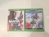 Xbox one Mafia 3 ir Ghostrecon