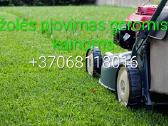 Žolės pjovimas