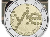 Suomijos 2€ moneta - 2026 Yle! - nuotraukos Nr. 3