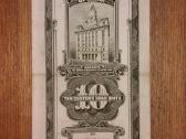 Kinijos muitinės 10 auksiniu vienetu banknotas - nuotraukos Nr. 2