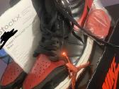 Jordan 1s highs patent bred batai - nuotraukos Nr. 5