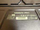 Steelseries Apex 3 Rgb gaming keyboard - nuotraukos Nr. 6