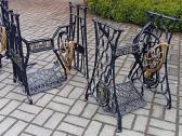 Senovinė atrestauruota graži gana reta siuvimo koj - nuotraukos Nr. 2