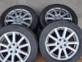 Ratlankiai R16 5x100 su gerom padangom