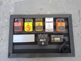 Pedalai, efektai, instrumentai