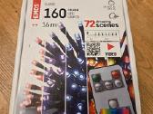 Emos 160 LED Rgb girlianda 16 m su pulteliu