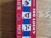100 vnt. vintage pokerio žetonų