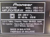 Pioneer Vsx-1131 Dolby Atmos Wi-fi Resyveris Bluet - nuotraukos Nr. 7