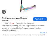 Monkey Mogot paspirtukas - nuotraukos Nr. 3