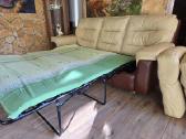 Odinė lova sofa. - nuotraukos Nr. 2
