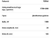 Dewalt Dws520 įleidžiamas pjūklas 230v - nuotraukos Nr. 3