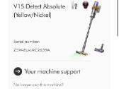 Dyson v15s naujas siurblys orginalus - nuotraukos Nr. 5