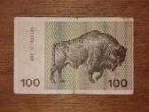 Lietuvos 100 talonu banknotas