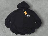 Basic stüssy džemperis su užtrauktuku